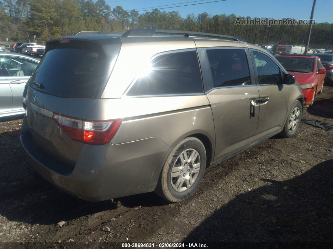 2013 Honda Odyssey Lx Gold vin: 5FNRL5H25DB037098