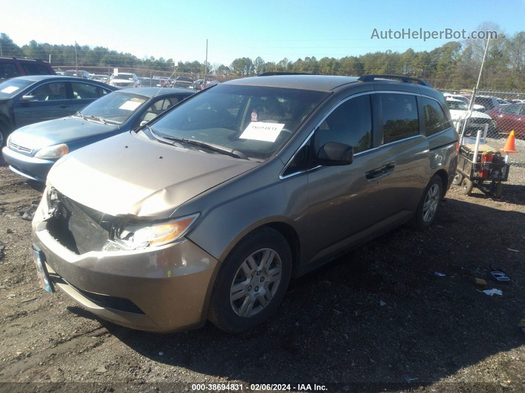 2013 Honda Odyssey Lx Gold vin: 5FNRL5H25DB037098