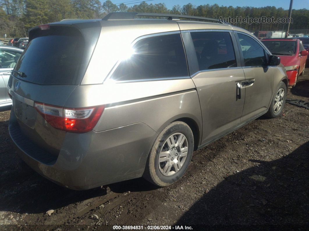 2013 Honda Odyssey Lx Gold vin: 5FNRL5H25DB037098