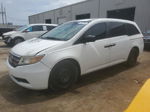 2013 Honda Odyssey Lx White vin: 5FNRL5H25DB071932