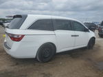 2013 Honda Odyssey Lx White vin: 5FNRL5H25DB071932