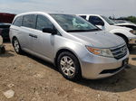 2013 Honda Odyssey Lx Silver vin: 5FNRL5H28DB071326