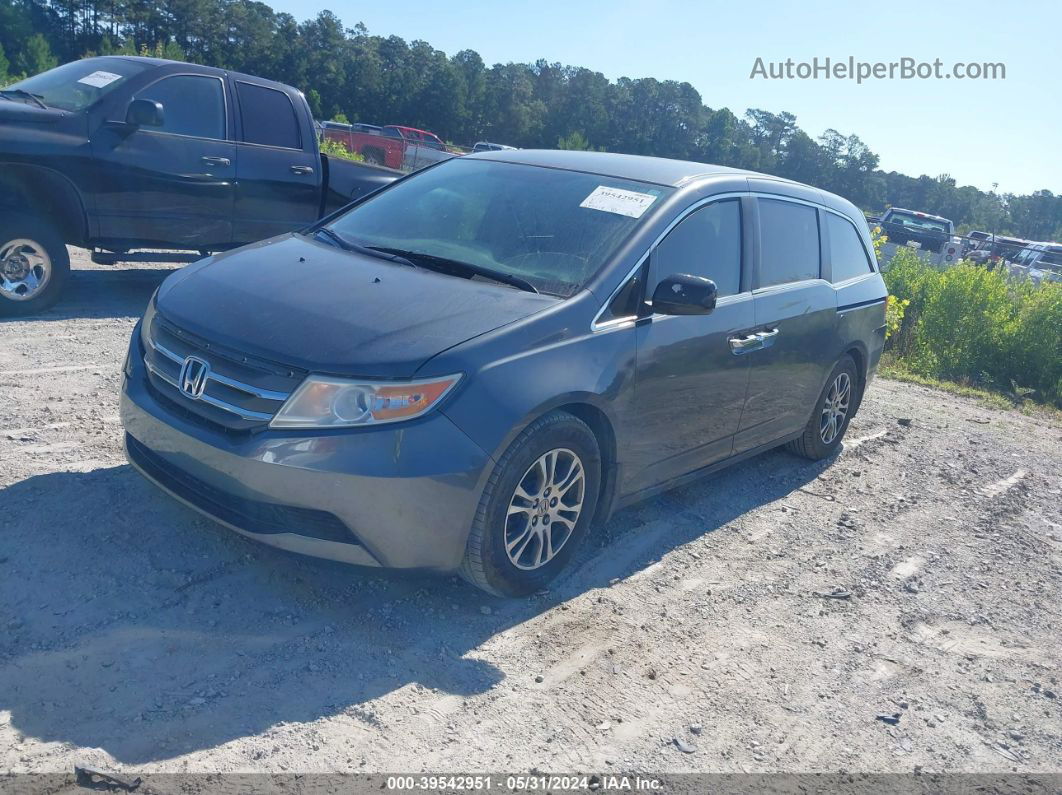 2013 Honda Odyssey Ex Серый vin: 5FNRL5H41DB011728