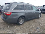 2013 Honda Odyssey Ex Gray vin: 5FNRL5H41DB051159