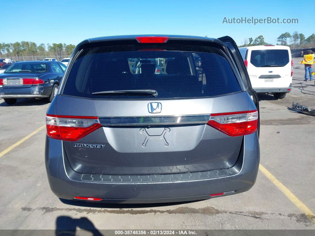 2013 Honda Odyssey Ex Gray vin: 5FNRL5H42DB009289