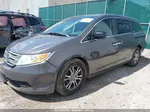 2013 Honda Odyssey Ex Gray vin: 5FNRL5H42DB091802