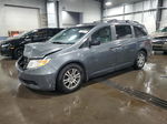 2013 Honda Odyssey Ex Gray vin: 5FNRL5H43DB007521