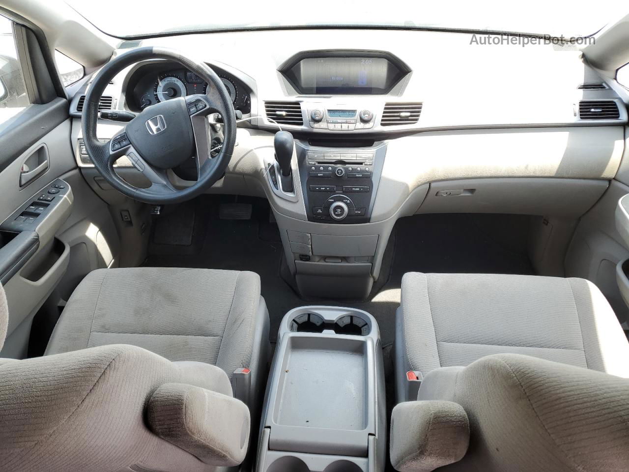 2013 Honda Odyssey Ex Синий vin: 5FNRL5H43DB073292