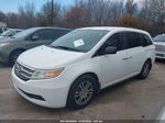 2013 Honda Odyssey Ex White vin: 5FNRL5H43DB074586