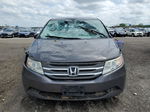 2013 Honda Odyssey Ex Gray vin: 5FNRL5H44DB069851