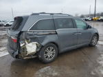 2013 Honda Odyssey Ex Gray vin: 5FNRL5H45DB009268