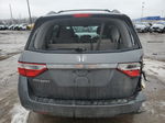 2013 Honda Odyssey Ex Gray vin: 5FNRL5H45DB009268