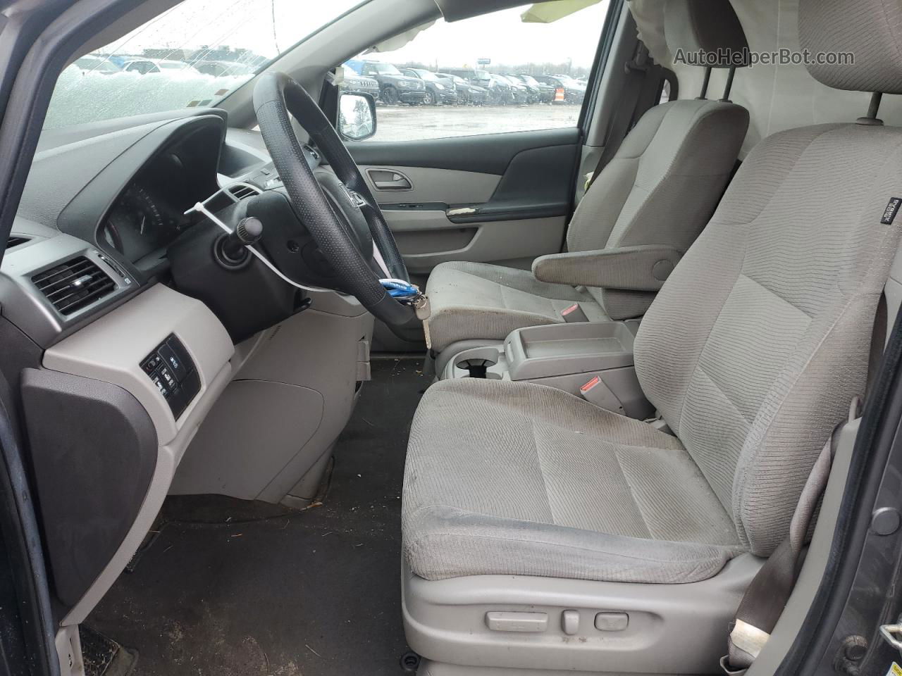 2013 Honda Odyssey Ex Серый vin: 5FNRL5H45DB009268