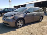 2013 Honda Odyssey Ex Gray vin: 5FNRL5H46DB001826