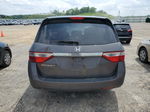 2013 Honda Odyssey Ex Gray vin: 5FNRL5H46DB017055