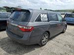 2013 Honda Odyssey Ex Gray vin: 5FNRL5H46DB017055