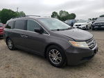 2013 Honda Odyssey Ex Gray vin: 5FNRL5H46DB042473