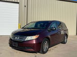 2013 Honda Odyssey Ex Темно-бордовый vin: 5FNRL5H47DB042451