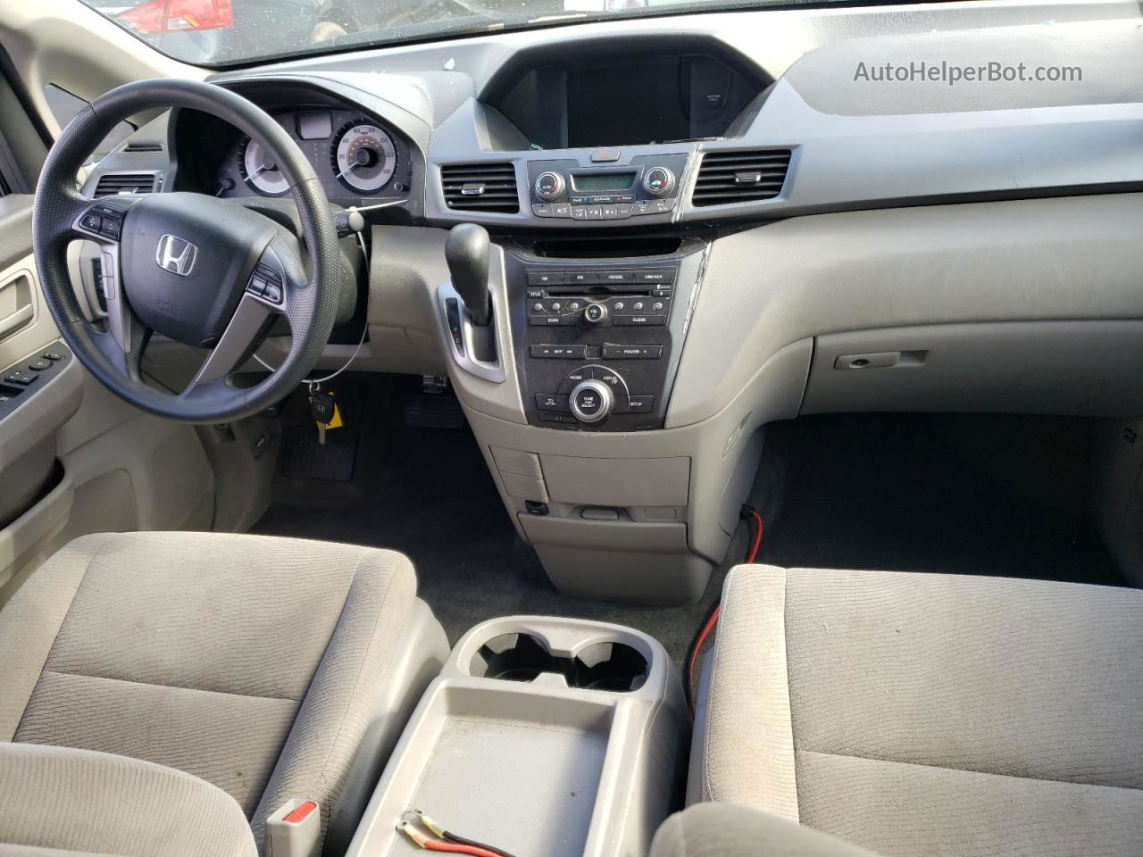 2013 Honda Odyssey Ex Серебряный vin: 5FNRL5H48DB009247