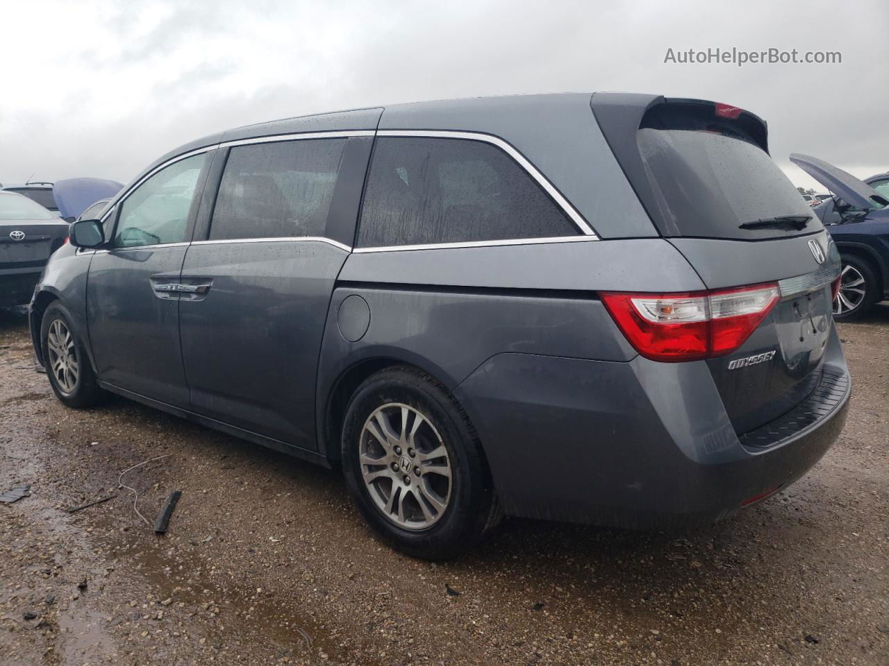 2013 Honda Odyssey Ex Серый vin: 5FNRL5H48DB027506