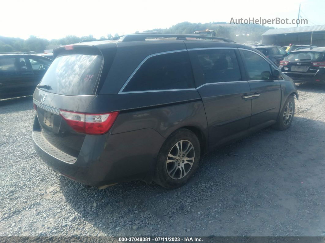 2013 Honda Odyssey Ex Pewter vin: 5FNRL5H48DB067407