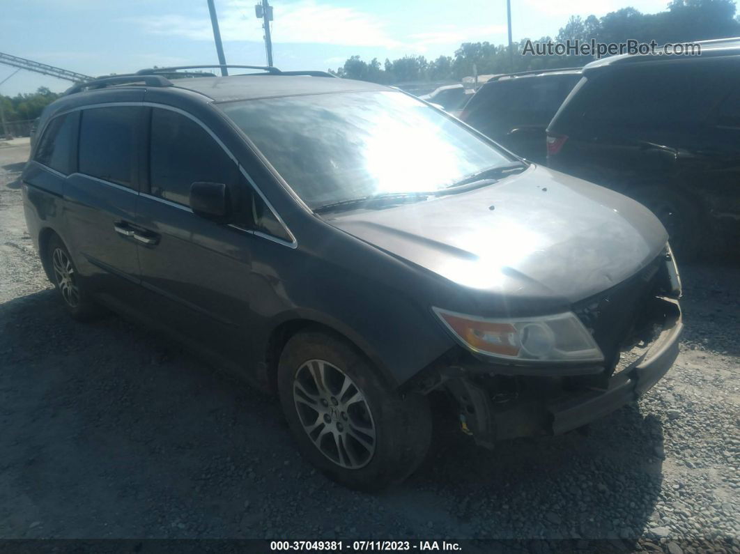 2013 Honda Odyssey Ex Pewter vin: 5FNRL5H48DB067407