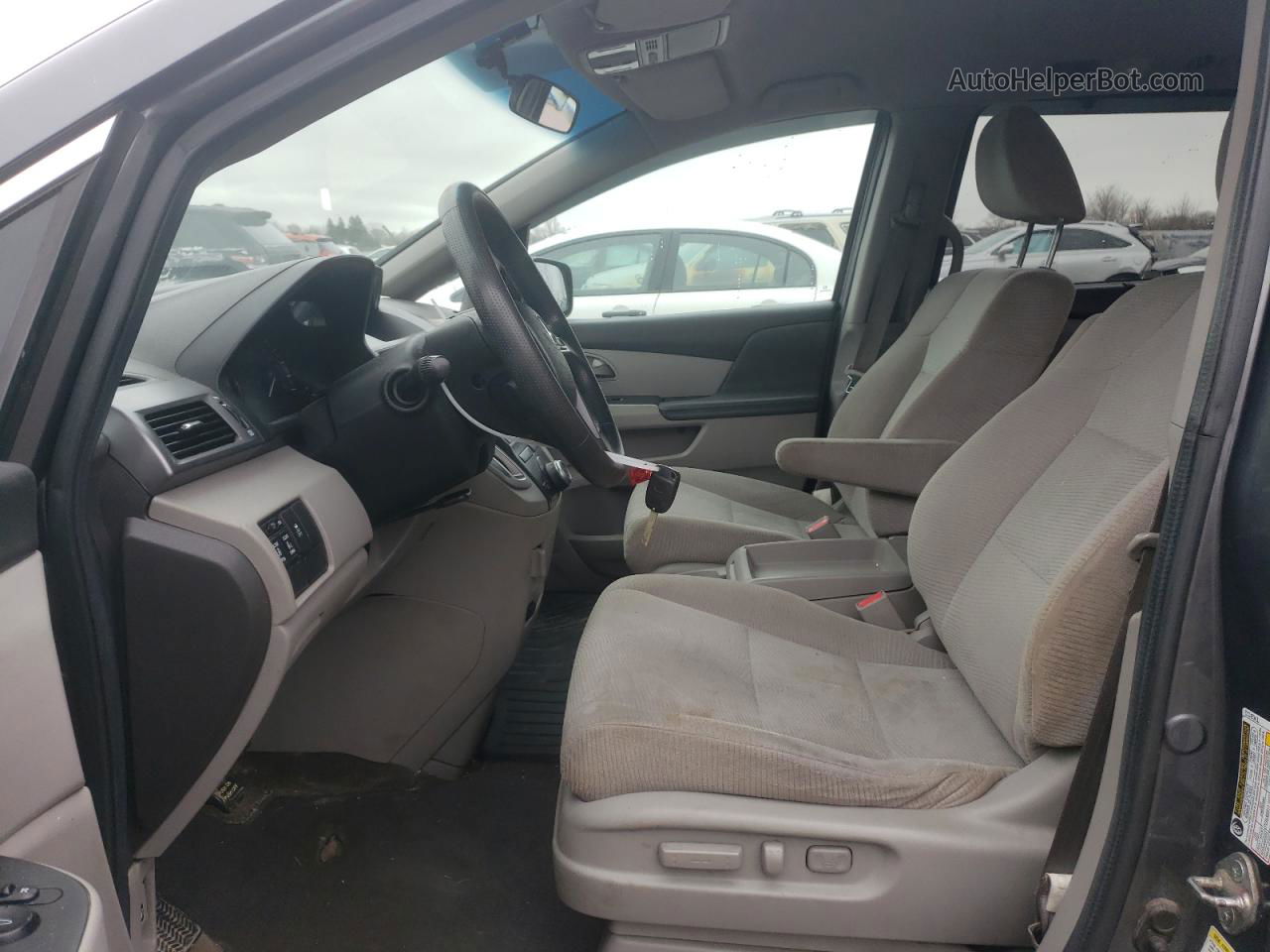 2013 Honda Odyssey Ex Угольный vin: 5FNRL5H48DB505309