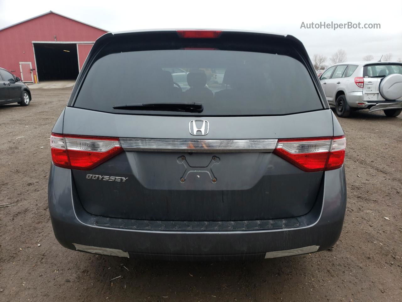 2013 Honda Odyssey Ex Charcoal vin: 5FNRL5H48DB505309