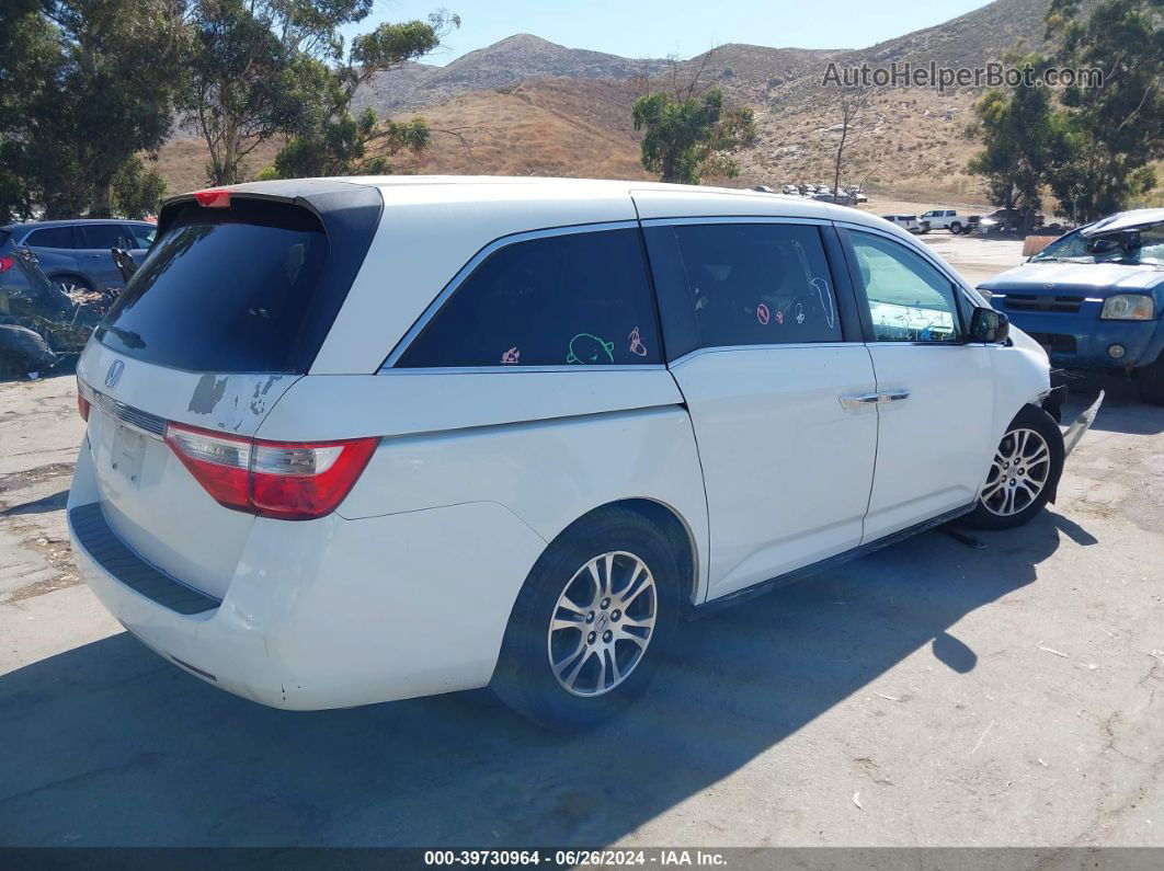 2013 Honda Odyssey Ex Белый vin: 5FNRL5H49DB074592