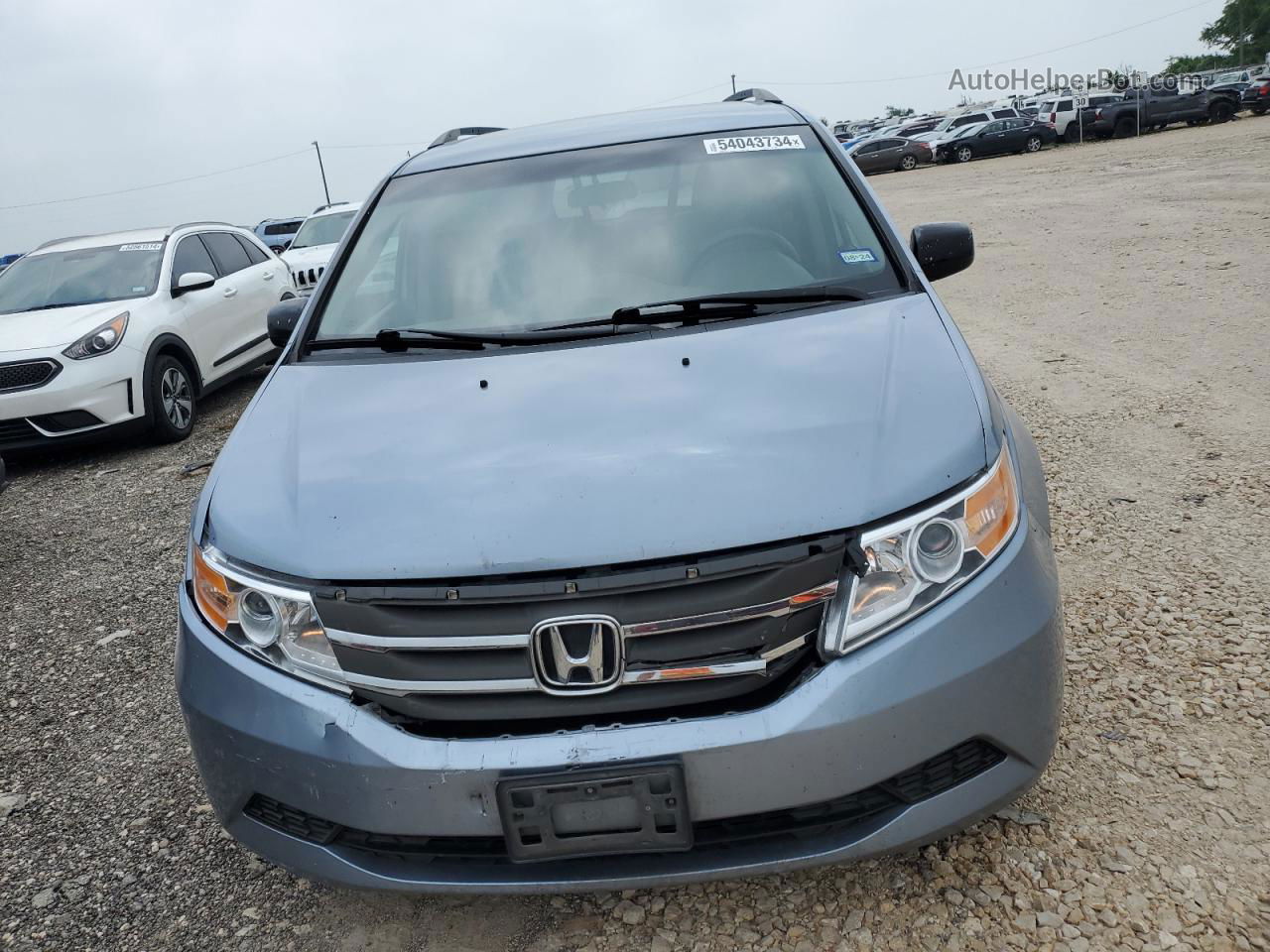 2013 Honda Odyssey Ex Turquoise vin: 5FNRL5H49DB075693