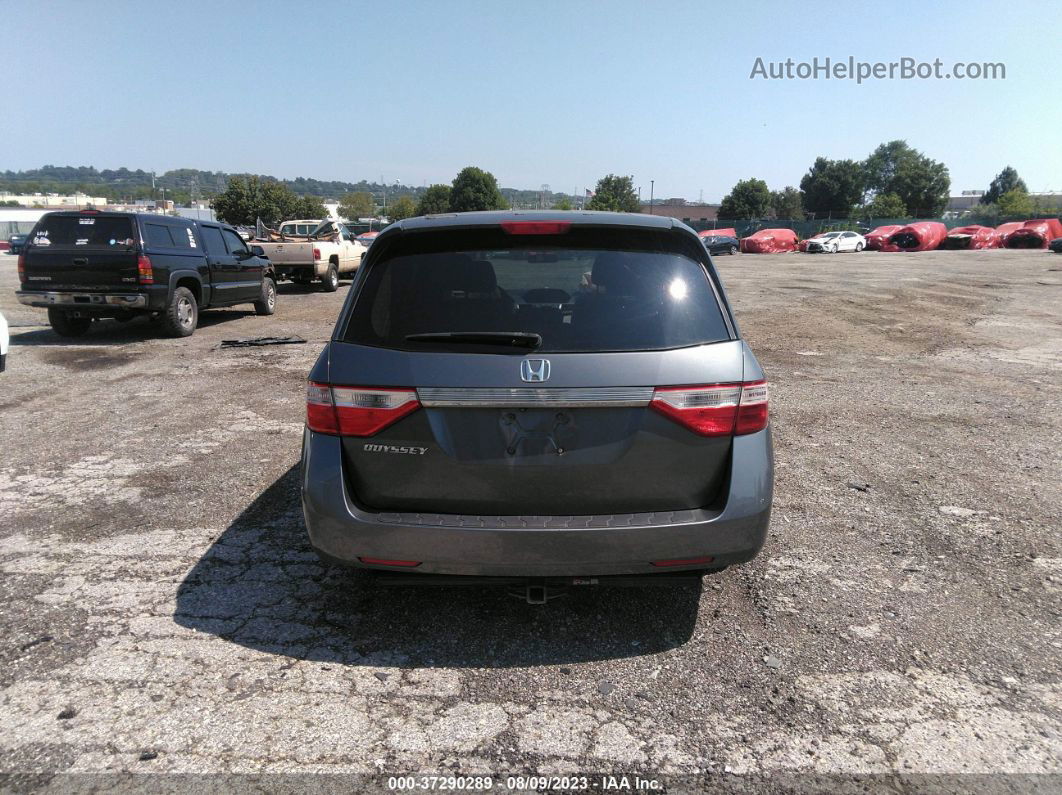 2013 Honda Odyssey Ex Gray vin: 5FNRL5H4XDB504713