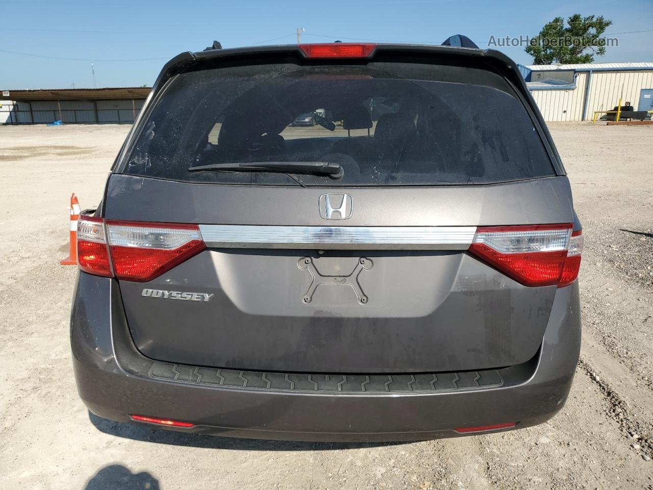 2013 Honda Odyssey Exl Серый vin: 5FNRL5H60DB016310