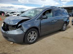 2013 Honda Odyssey Exl Gray vin: 5FNRL5H60DB023368