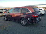 2013 Honda Odyssey Exl Burgundy vin: 5FNRL5H60DB029848