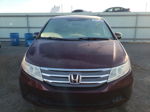 2013 Honda Odyssey Exl Burgundy vin: 5FNRL5H60DB029848