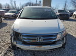 2013 Honda Odyssey Exl White vin: 5FNRL5H60DB049226