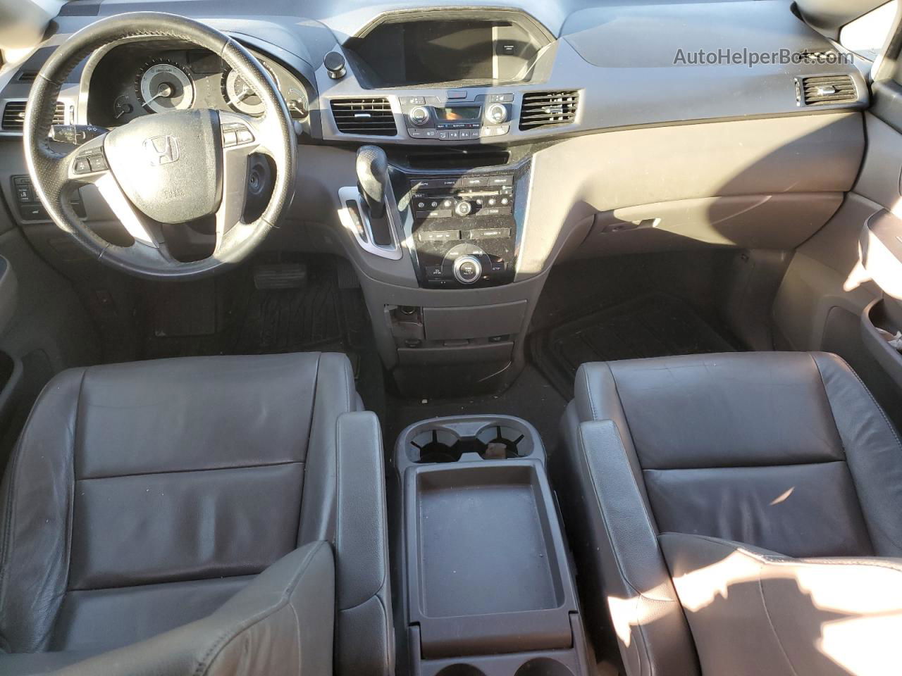 2013 Honda Odyssey Exl Белый vin: 5FNRL5H60DB053468