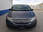 2013 Honda Odyssey Exl Silver vin: 5FNRL5H60DB055494