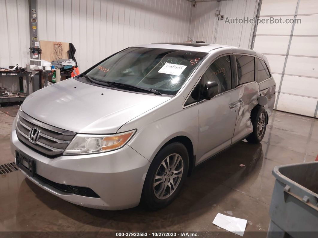 2013 Honda Odyssey Ex-l Gray vin: 5FNRL5H60DB085207