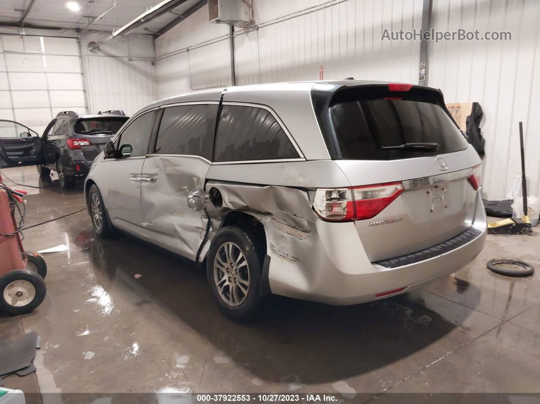 2013 Honda Odyssey Ex-l Gray vin: 5FNRL5H60DB085207