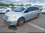 2013 Honda Odyssey Ex-l Silver vin: 5FNRL5H61DB012881