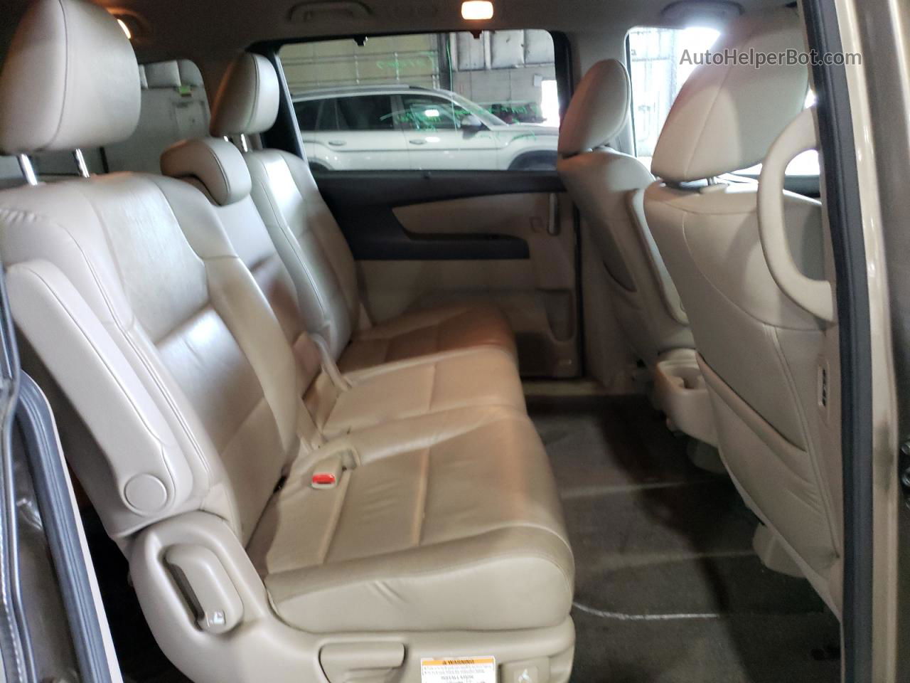 2013 Honda Odyssey Exl Золотой vin: 5FNRL5H61DB052779