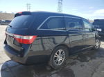 2013 Honda Odyssey Exl Black vin: 5FNRL5H61DB082395