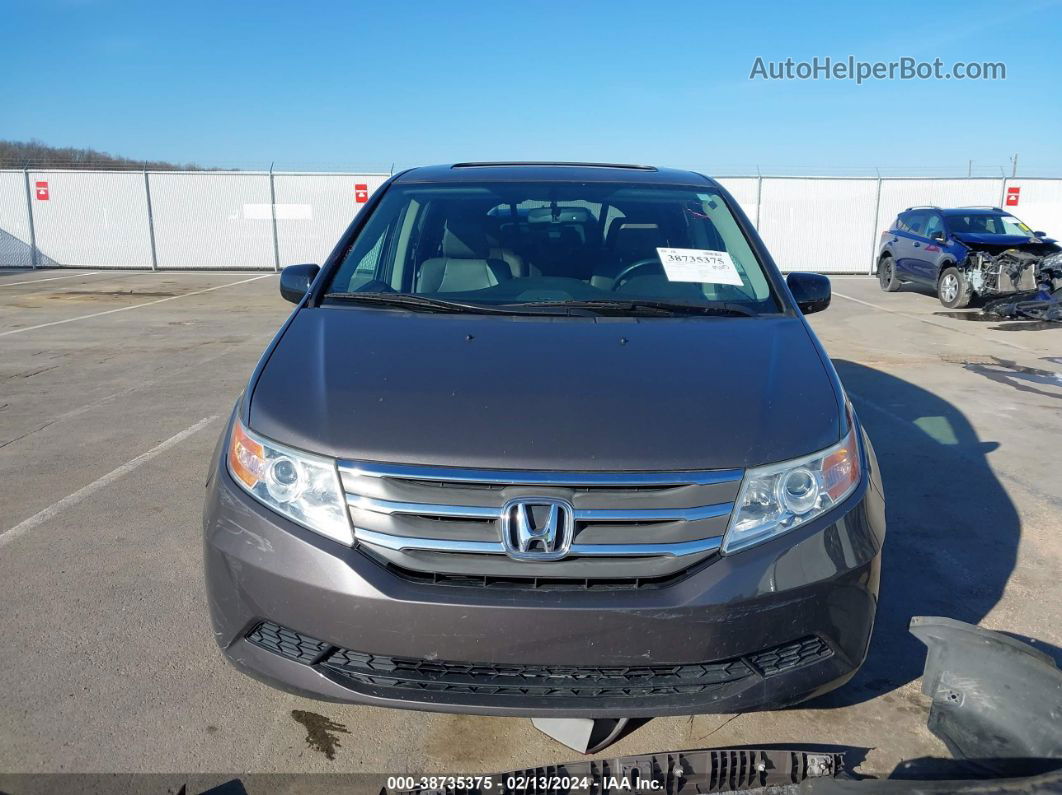 2013 Honda Odyssey Ex-l Серый vin: 5FNRL5H61DB091050