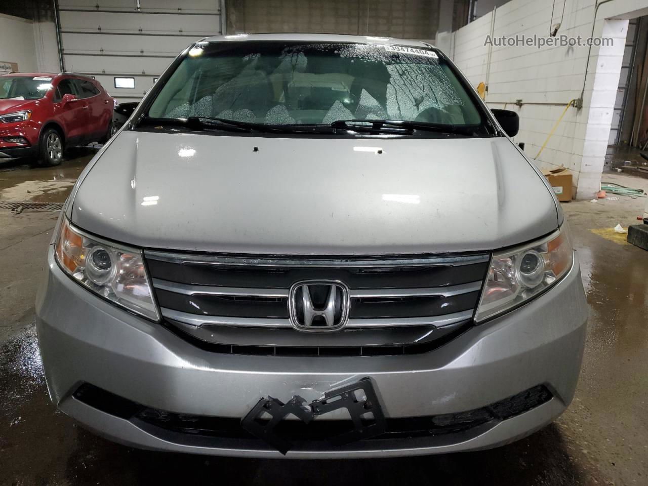 2013 Honda Odyssey Exl Silver vin: 5FNRL5H62DB037112