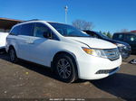 2013 Honda Odyssey Ex-l White vin: 5FNRL5H62DB037515