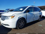 2013 Honda Odyssey Ex-l White vin: 5FNRL5H62DB037515