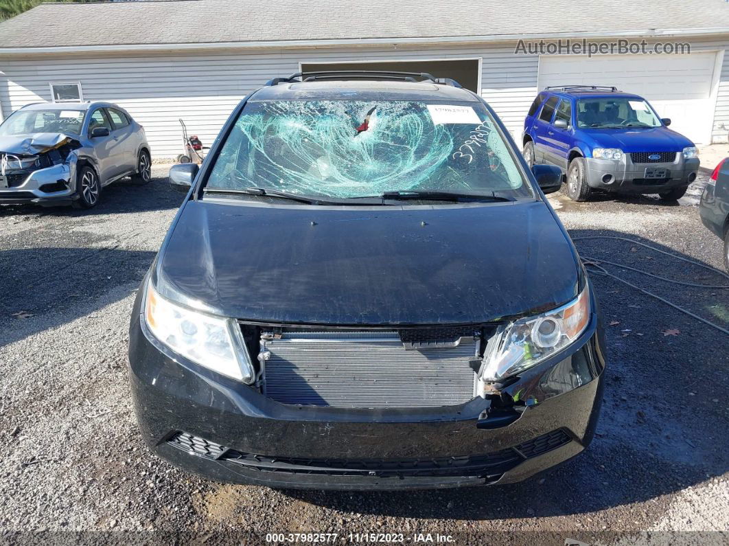 2013 Honda Odyssey Ex-l Черный vin: 5FNRL5H62DB069445