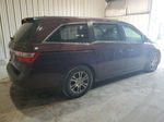 2013 Honda Odyssey Exl Burgundy vin: 5FNRL5H62DB076864