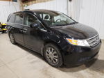 2013 Honda Odyssey Exl Black vin: 5FNRL5H62DB084219